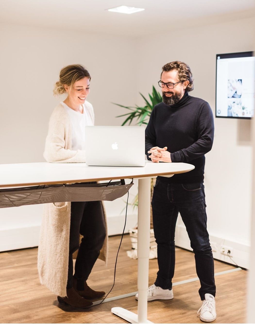 Interactieve ergonomietraining aan een kantoorwerkplek