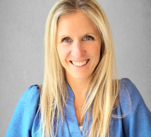 Back-iN vertegenwoordigster Hanne